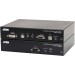 Удлинитель/extender, DVI-D+AUDIO+RS232, 20 км., 1xОптич.волокно одномод./singlemode 1310/1550нм, DVI-D+2xMINIJACK+DB9+LС+2xUSB А-Тип+2xUSB B-Тип, F, без шнуров, 2xБ.П. 220> 5.3V, (до 1920x1200 60Hz;HDTV 720p/1080p;HDCP) ATEN CE690