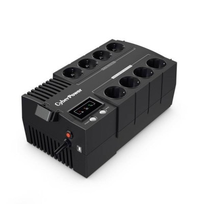 ИБП CyberPower BS850E Line-interactive 850VA/480W (Euro x8, USB-порт, 288x118x166(мм), 4,7кг)