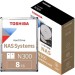 Жесткий диск Toshiba N300 NAS 8TB (HDWG480UZSVA)