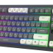 Клавиатура Oklick 711G серый/белый USB Multimedia for gamer LED (1790385) Oklick 1790385