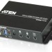 Конвертер с возможностью масштабирования, VGA+AUDIO=>HDMI, HD-DB15+MIM-JACK>HDMI, Female, Б.П. 5.3V, (1920x1200 DDC2B 1080p) ATEN VGA (f) to HDMI (f)