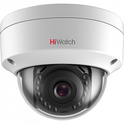 2Мп уличная купольная IP-камера с EXIR-подсветкой до 30м Камера видеонаблюдения IP уличная HIWATCH DS-I202 (D) (2.8 mm)
