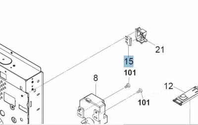Переключатель KYOCERA SW.MICRO 7SM010202+++H01/2C927170/7SM010205+++H01/SM044270