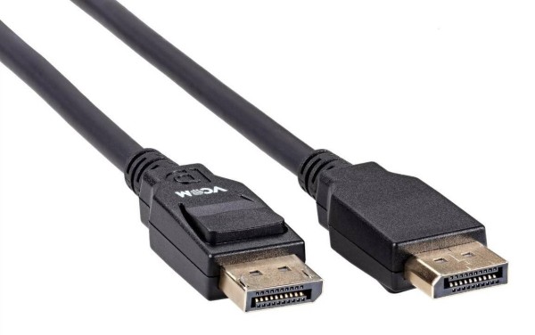 Кабель соединительный DISPLAY PORT v2.1 40GBps, 8K@60Hz, 1.5m, медь,  VCOM <CG651-1.5>