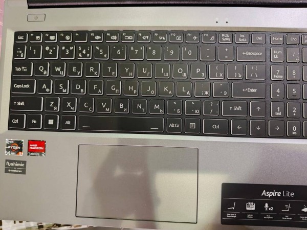 Ноутбук Acer Aspire Lite AL15-41 15.6" FHD, AMD R5-5500, 16Gb, 512GB SSD, RJ45, Bklt, no OS, серебро (UN.31ZSI.019)