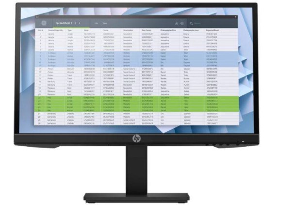 МОНИТОР 21.5" HP P22 G4 (IPS, 1920x1080, 250 cd/m2, 1000:1, 5ms, 178°/178°, VGA, DP, HDMI,)