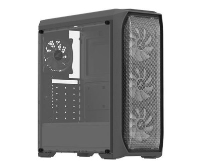Корпус ZALMAN N5 MF (2xUSB + USB 3.0, 2xAudio, 4x120мм FAN, прозрачная стенка, ATX, без БП)