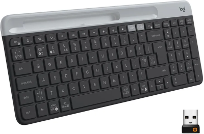 Клавиатура Logitech Keyboard Slim K580 Bluetooth Multi-Device GRAPHITE