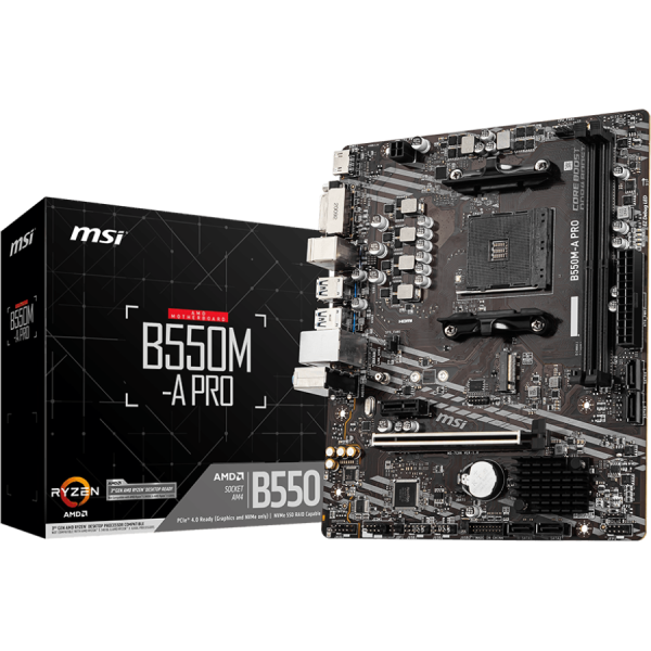 Материнская плата MSI B550M-A PRO