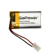 Аккумулятор Li-Pol GoPower LP502035 PK1 3.7V 300mAh (1/10/250) Аккумулятор Li-Pol GoPower LP502035 (00-00019578)