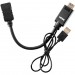 Кабель-переходник HDMI(M) +USB---> DP(F) 0.15m  4K*60Hz VCOM<CG599E> VCOM CG599E-0.15M