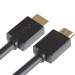 GCR Кабель 5.0m HDMI версия 1.4, черный, OD7.3mm, 30/30 AWG, позолоченные контакты, Ethernet 10.2 Гбит/с, 3D, 4K, GCR-HM410-5.0m, экран Greenconnect GCR-HM410-5.0m