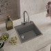 Кухонная мойка Rivelato TR-505-L grigio metallizz