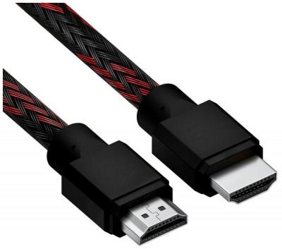 Кабель 2.0m HDMI 2.0, BICOLOR черно-красный нейлон, Ultra HD, 4K 60 fps 60Hz/5K*30Hz, 3D, AUDIO, 18.0 Гбит/с, 28AWG 4PH 4PH-R90019