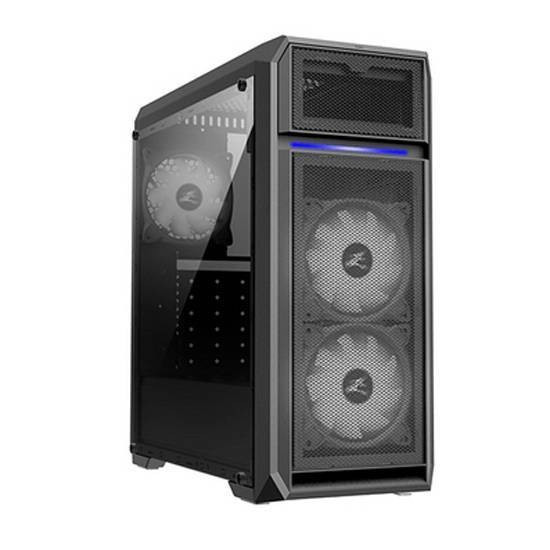 Корпус ZALMAN N5 OF (2xUSB + USB 3.0, 2xAudio, 3x120мм FAN, прозрачная стенка, ATX, без БП)