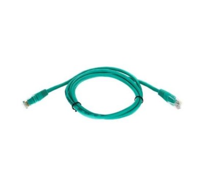 Патчкорд литой "Telecom" UTP кат.5е 1,5м зеленый