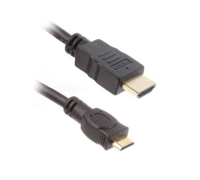 Кабель HDMI to MiniHDMI ver1.4V+3D, 1m TV-COM <CG580M-1M>