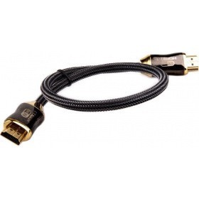 Кабель HDMI 19M/M,ver. 2.1, 8K@60 Hz 0.5m метал разъемы, нейлоновая оплетка Telecom <TCG300-0.5M>