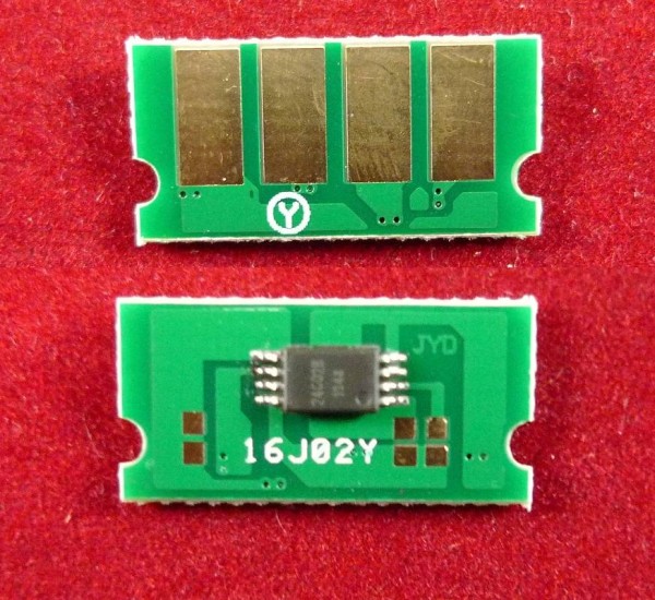 Чип Ricoh SP C220/C221/C222/C240 (SPС220) Yellow, 2K ELP Imaging®