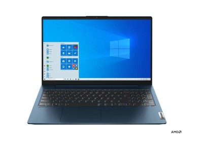 Ноутбук Lenovo IP5 15ALC05 15.6" FHD, AMD R5-5500U, 8Gb, 512Gb SSD, no ODD, Win10, серый (82LN0077RU)