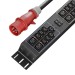 Панель распределения ONTEK PDU Managed OMPC3 вертикальная 32A/3ф, с мини-выключателем, выход - C13 x 21 шт. / C19 x 6 шт., кабель 3 м, IEC60309 5p