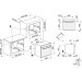 Встраиваемая электрическая духовка Smeg Духовой шкаф электрический Smeg SO6102M2S
