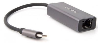 Кабель-переходник USB 3.1 Type-C -->RJ-45 1000Mbps Ethernet, Aluminum Shell, 0.15м Telecom <TU320M> Telecom USB 3.1 Type-C - RJ-45