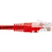 Патчкорд литой "Telecom" UTP кат.5е 0,5м красный VCOM NA102-R-0.5M