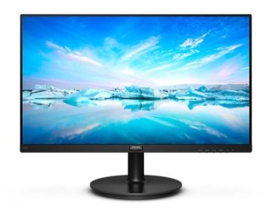 МОНИТОР 23.8" PHILIPS 242V8A/00 Black (IPS, 1920x1080, 75Hz, 4 ms, 178°/178°, 250 cd/m, +HDMI, +DisplayPort, +MM, AMD)