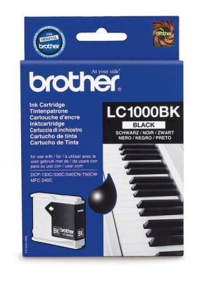 Картридж Brother LC1000BK DCP130C/330С, MFC-240C/5460CN/885CW/DCP350 Black, 500 pages (5% coverage)
