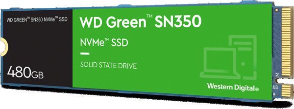 Твердотельный накопитель WD Green SN350 WDS480G2G0C