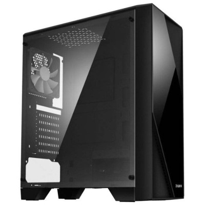 Корпус ZALMAN S1 (2xUSB + USB 3.0, 2xAudio, 3x120мм FAN, прозрачная стенка, ATX, без БП)