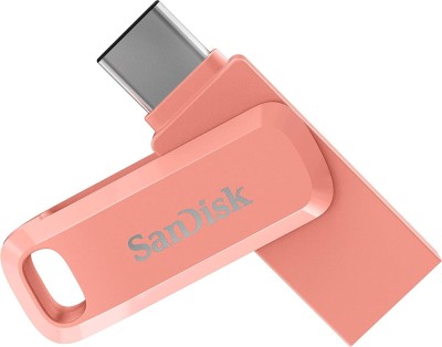 Флеш накопитель 64GB SanDisk Ultra Dual Drive Go, USB 3.1 - USB Type-C Pink