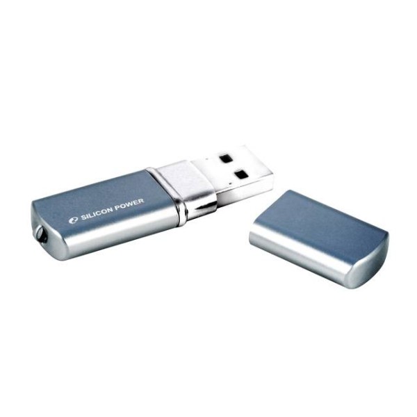 Флеш накопитель 4GB Silicon Power LuxMini 720, USB 2.0, Синий