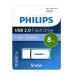 Флеш накопитель 8GB PHILIPS SNOW2.0 8GB, USB 2.0