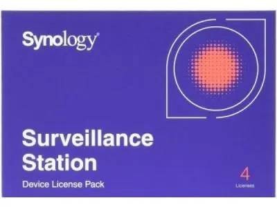 Synology Device License Pack 4 Лицензия на 4 IP- камеру/устройство