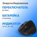 Мышь Oklick 688MW ERGO черный оптическая 2400dpi silent беспров. BT/Radio USB (2070320) Oklick 2070320