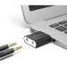 Внешняя звуковая карта Vention USB Черная Vention VAB-S17-B