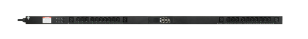 Блок распределения питания «Nerpa PU» IRON Switched (Outlet Level), EC, 0U, single phase, input IEC60309 (32A 230VAC 2P+E), locking outputs 20xIEC 60320 C13 + 4xIEC 60320 C19 NERPA NP9314i