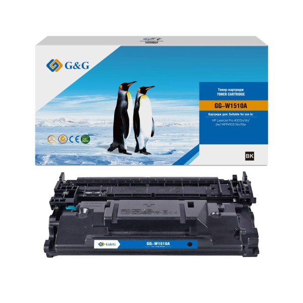 Картридж G&G, аналог HP W1510A 3050стр. с чипом