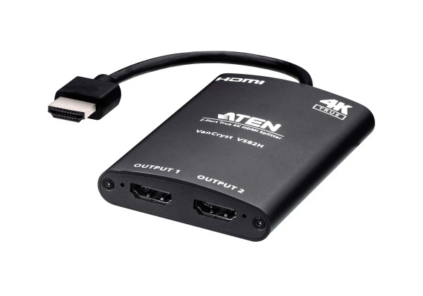 2-портовый True 4K HDMI разветвитель с масштабированием ATEN VS82H