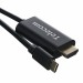 Кабель-адаптер USB3.1 Type-Cm --> HDMI A(m) 4K@30Hz, 1.8m, Telecom <TCC005-1.8M> Telecom USB 3.1 Type-CM --> HDMI A(m)