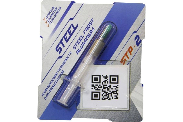 Термопаста STEEL STP-3 (3g, 130 °С, 9,8 W/(m·K) шприц)