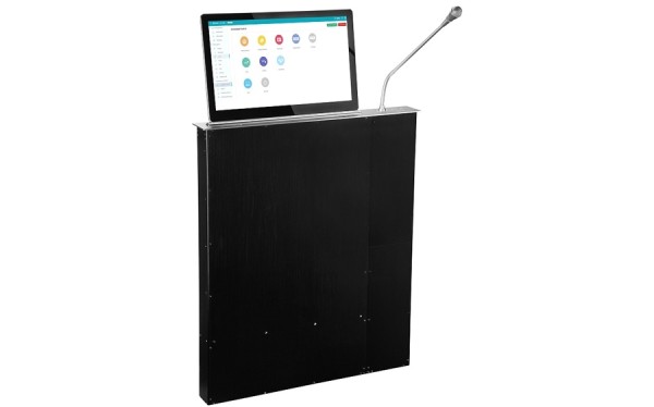 Пульт делегата [TS-F215MT3] ITC моторизованный пульт ультра-тонкий 21.5" Capactive LCD Touch Screen (Intelligent Elevation 0-30 Degrees), со встроенным микрофоном
