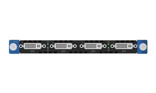 Плата выхода Pixelhue [X_4xDVI Output card] 4xDVI для X-серии