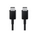 Сетевое зарядное устройство Кабель Samsung EP-DX310JBEGEU USB Type-C (m)-USB Type-C (m) 1.8м черный
