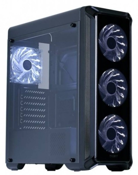 Корпус Zalman i3 EDGE (2xUSB + USB 3.0, 2xAudio, 4x120мм FAN, прозрачная стенка, ATX, без БП)