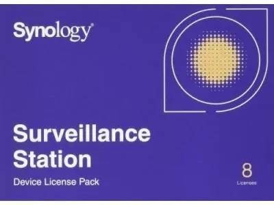 Synology Device License Pack 8 Лицензия на 8 IP- камеру/устройство