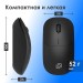 Мышь Oklick 202MW черный оптическая 1000dpi беспров. USB 3but (2070314) Oklick 2070314