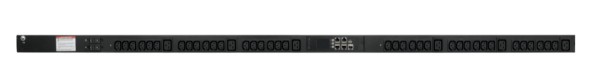 Блок распределения питания «Nerpa PU» IRON Monitored, EC, 0U, single phase, IEC60309 (32A 230VAC 2P+E) 36 x IEC 320 C13 6 x IEC 320 C19, VIP version NERPA NP8853i